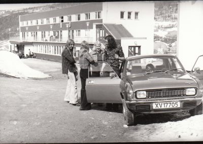 Bilde fra Vefsn Folkehøgskole Toppen tatt en gang på 70-tallet