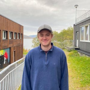 Elevrådsleder Benjamin Sæbbø, Vefsn Folkehøgskole Toppen 2021-22
