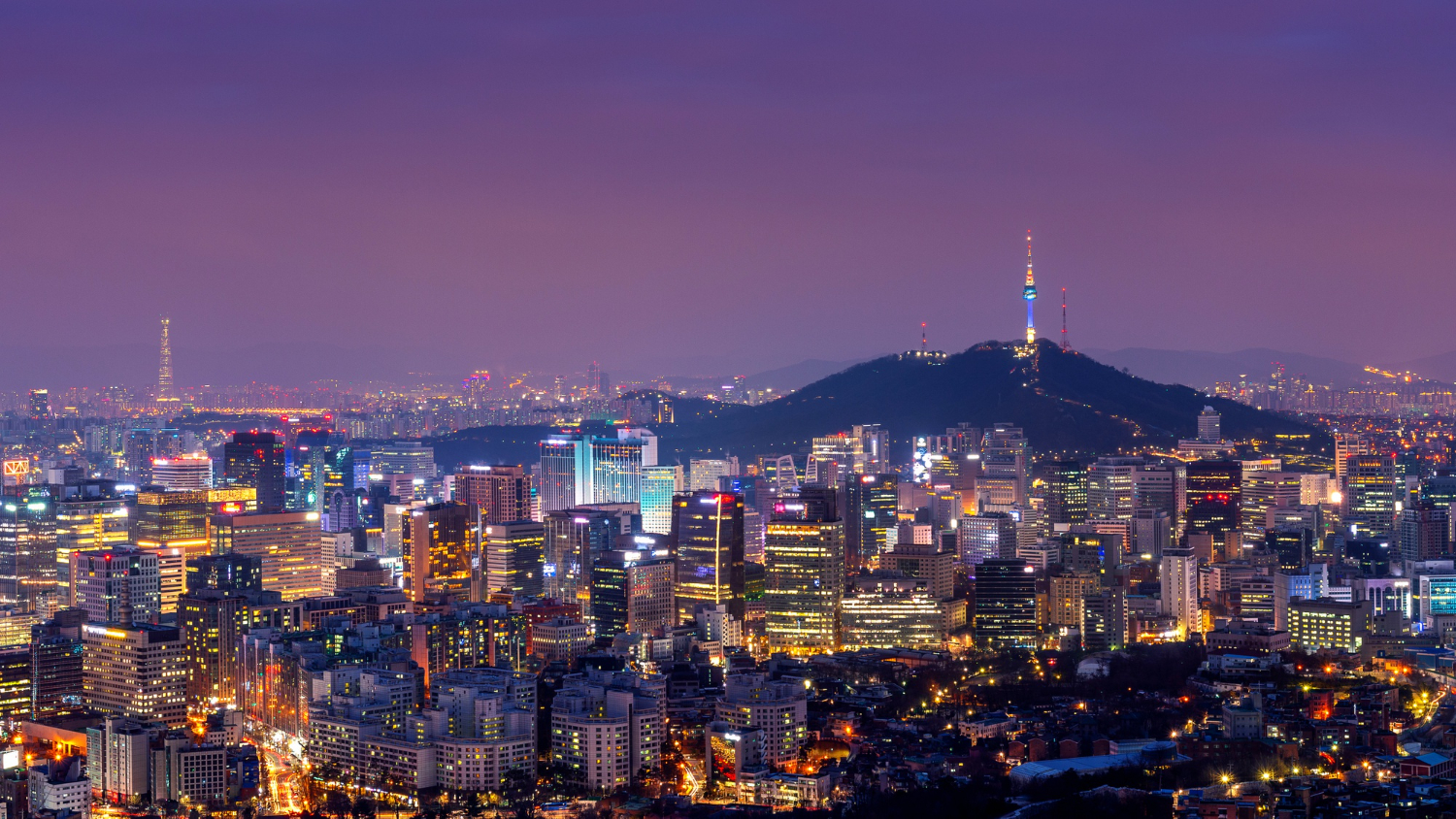 Natt over Seoul